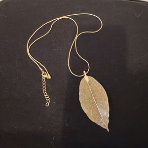 Gold Floral Necklace